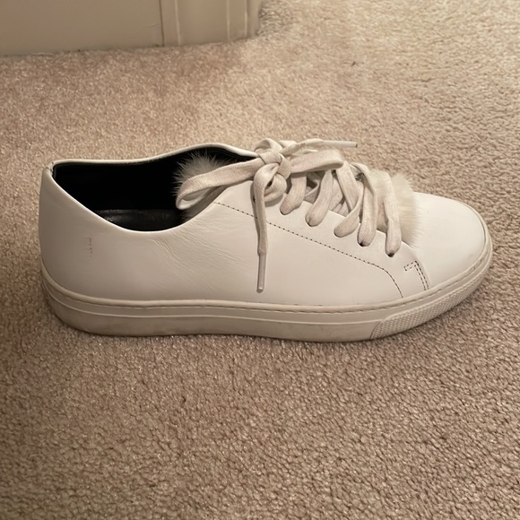 Zcd Montreal white fur sneakers - Picture 2 of 2